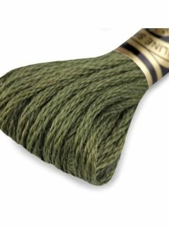 Czech Beads Exclusive 1pc Vert Olive Fils De Broderie Dmc Mouliné Spécial Coton, Mouline, Du Tricot, Du Crochet, De La Mer