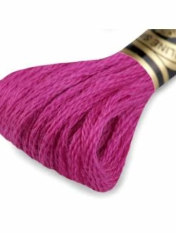 Czech Beads Exclusive 1pc Violetpink Réfl. Fils De Broderie Dmc Mouliné Spécial Coton, Mouline, Du Tricot, Du Crochet, De