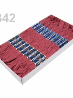 Czech Beads Exclusive 24pc Rosé Sec De Coton De Broderie De Fil Mouline Nitarna République Tchèque, De Tricot, De Crochet,