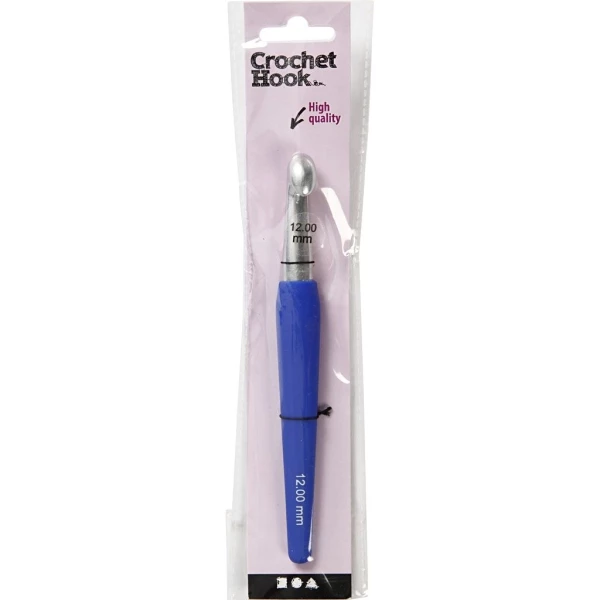 Creativ Company Aiguille à Crochet à Manche Ergonomique - N° 12 2 Creativ Company Aiguille à Crochet à Manche Ergonomique - N° 12 – Image 2