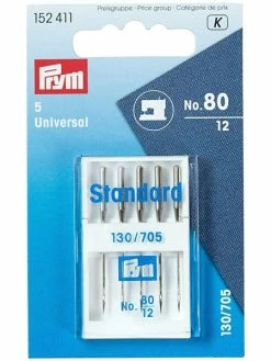Prym Aiguille Machine à Coudre - Standards - N°80 X 5 Pcs