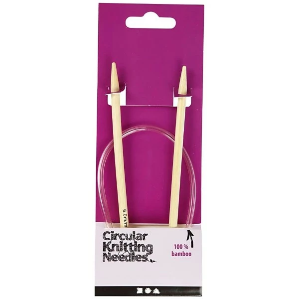 Creativ Company Aiguilles à Tricoter Circulaires N°6 - 40 Cm 2 Creativ Company Aiguilles à Tricoter Circulaires N°6 - 40 Cm – Image 2