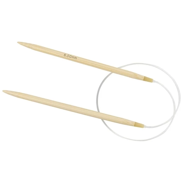 Creativ Company Aiguilles à Tricoter Circulaires N°6 - 40 Cm 1 Creativ Company Aiguilles à Tricoter Circulaires N°6 - 40 Cm