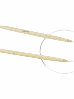 Creativ Company Aiguilles à Tricoter Circulaires N°7 - 40 Cm
