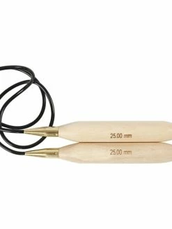 Creativ Company Aiguilles Circulaires En Bois - 150 Cm - N°25