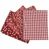 Creativ Company Assortiment De Tissu Patchwork - 45 X 55 Cm - Rouge - 4 Pcs