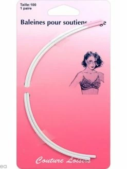 Couture Loisirs Baleines Soutien-gorge - Taille 100 - 21 Cm - 1 Paire
