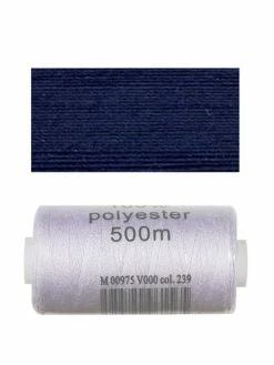 MDC Bobine 500m Fil Polyester Bleu De France