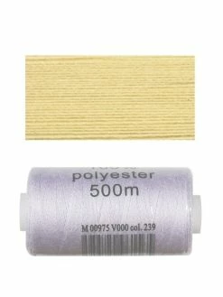 MDC Bobine 500m Fil Polyester Jaune