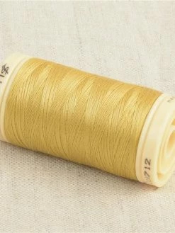 MDC Bobine De Fil Coton Pima Oeko Tex 600m Or Brillant