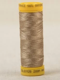 MDC Bobine Fil à Broder 100% Viscose 200m - Beige C128