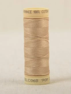 MDC Bobine Fil Coton 90m Fabriqué En France - Beige Gabardine C68