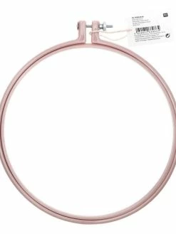 Rico Design Cadre Tambour à Broderie En Plastique - Mauve - Ø 20,3 Cm