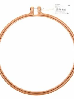 Rico Design Cadre Tambour à Broderie En Plastique - Moutarde - Ø 22,8 Cm