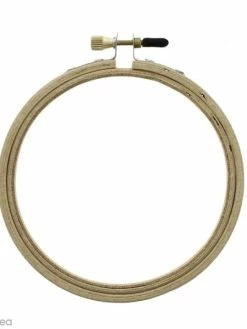 DMC Cadre Tambour Broderie 2 En 1 - Rond En Bois - 10 Cm