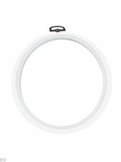 DMC Cadre Tambour Broderie - Rond Blanc à Broder - 13 Cm