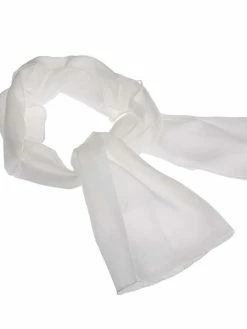 Creativ Company Carré De Soie à Customiser - Blanc - 40 X 150 Cm