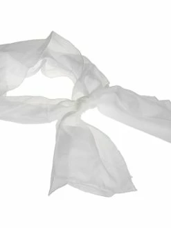 Creativ Company Carré De Soie à Customiser - Blanc - 45 X 180 Cm