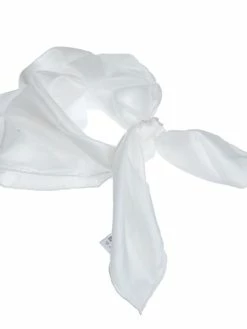 Creativ Company Carré De Soie à Customiser - Blanc - 74 X 74 Cm