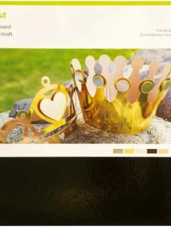 Carton Kraft Cricut - Métallisé - 30,5 X 30,5 Cm - 30 Pcs