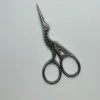 LEROY DE LA CREATION Ciseaux Pour Broderie - En Forme De Cigogne - Métal Argenté - 9,4cm