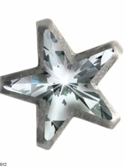 Graine Créative Clous à Griffes étoiles - Argenté - 11 Mm - 20 Pcs