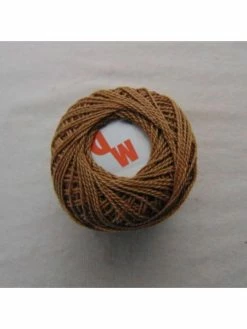 La Mercerie Du Berry Coton Perlé, Marron Clair