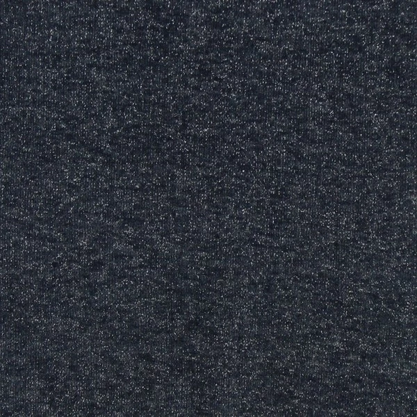 Frou Frou Coupon De Tissu Jersey Sweat - Lurex - Bleu Marine - 145 X 60 Cm 2 Frou Frou Coupon De Tissu Jersey Sweat - Lurex - Bleu Marine - 145 X 60 Cm â Image 2