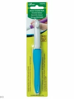 Crochet Clover Amour - 15 Mm - Bleu Ciel