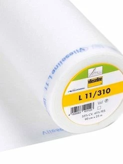 Entoilage Fin à Coudre - Vlieseline L11 - Blanc - Au Mètre