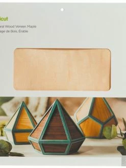 Cricut Feuille De Placage De Bois - Érable - 30,5 X 30,5 Cm - 2 Pcs