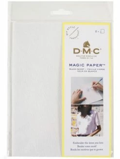 DMC Feuille Magic Paper Hydrosoluble Pour Broderie - A5 - 2 Pcs