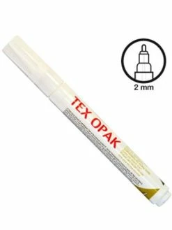 Graine Créative Feutre Peinture Textile - Blanc Mat