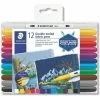 Staedtler Feutres Double Pointes "Textile" - Etui De 12