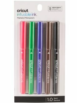 Feutres Infusible Ink Cricut Maker - 1 Mm - 5 Pcs