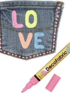 Creativ Company Feutres Textile - Néon - 3 Mm - 6 Pcs -V-Zug shop feutres textile neon 3 mm 6 pcs p 4