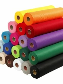 Creativ Company Feutrine Synthétique, L: 45 Cm, Ép. 1,5 Mm, 20X5M, 180-200 G/M2