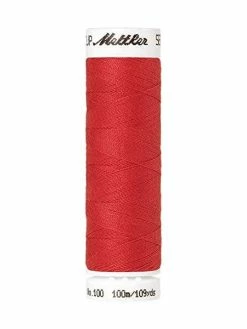 Fil à Coudre Polyester Mettler Amann 100m Seralon Rouge