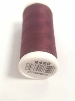 Fil A Coudre - Prune 2429 - 100m - 100% Coton - Dmc - Sachet 440