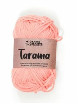 Graine Créative Fil De Coton Spécial Crochet Et Amigurumi 55 M - Vieux Rose