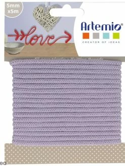 Fil De Tricotin Artemio - Lavande - 5 Mm X 5 M