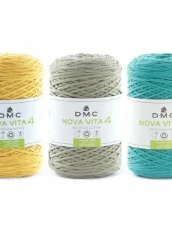 Fil DMC Coton Recyclé Nova Vita 4 - Macramé, Crochet, Tricot - 250 G