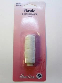 Couture Loisirs Fil Élastique Bobine De 20m Blanc - 000956