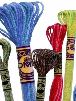 Fils à Broder DMC Mouliné Color Variation - Echevette 8 M