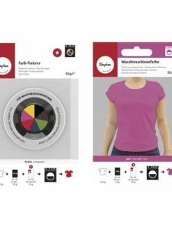 Rayher Fixateur + Colorant Textile Pour Lave-linge - Rose œillet