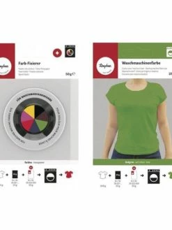 Rayher Fixateur + Colorant Textile Pour Lave-linge - Vert Tilleul