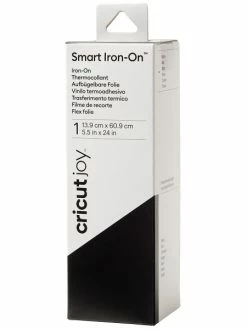 Flex Thermocollant Smart Iron-On Cricut Joy - Noir Mat - 13,9 X 60,9 Cm
