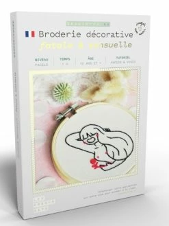 FRENCH'KITS French Kits Broderie Décorative - Fatale Et Sensuelle - 10 Cm