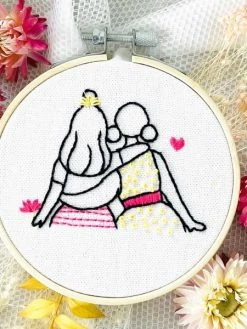 FRENCH'KITS French Kits Broderie Décorative - Meilleures Copines - 10 Cm -V-Zug shop french kits broderie decorative meilleures copines 10 cm p 3