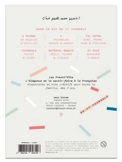 FRENCH'KITS French Kits Macramé - Boucles D'oreilles Pompons - 2 Paires -V-Zug shop french kits macrame boucles doreilles pompons 2 paires p 4